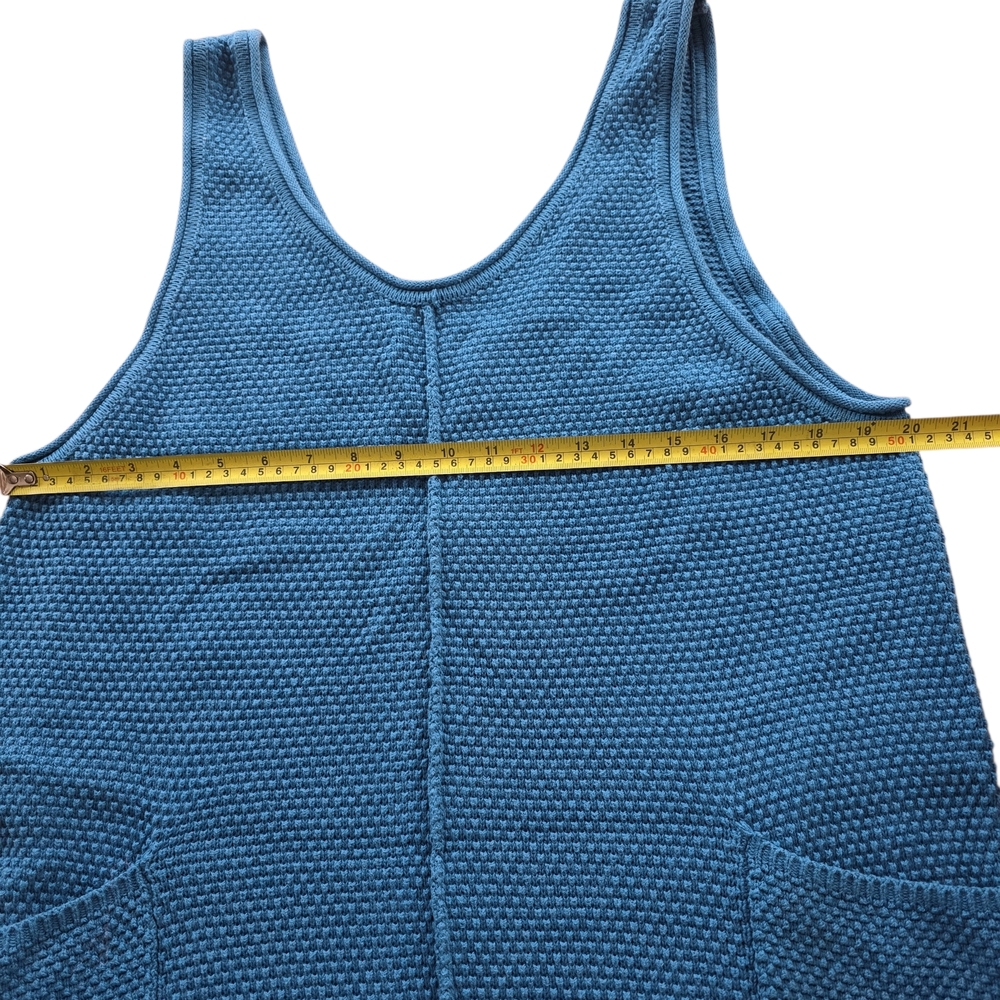 Free People Blue Knit Sweater Jumpsuit - Picture 4 of 10